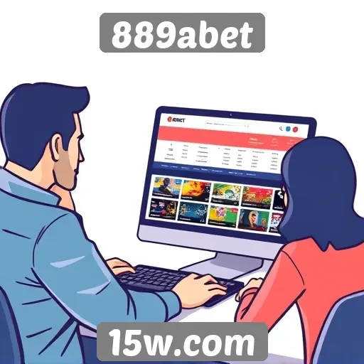 Experiência do usuário no site 889abet